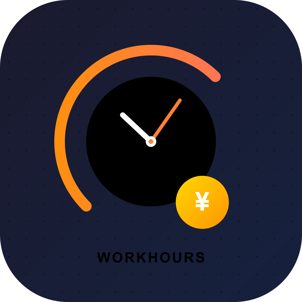 WorkHours app icon